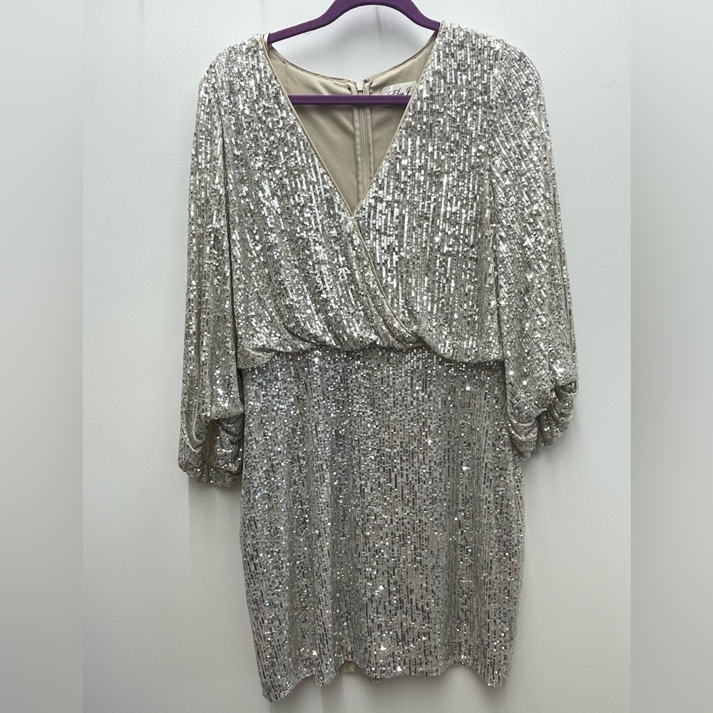 Eliza J Dress Blouson Shift Dress